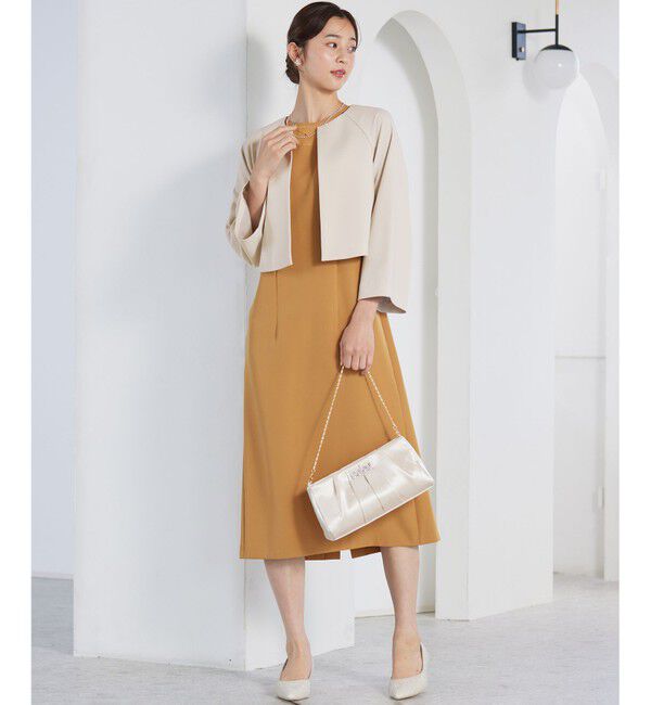 any SiS「【2WAY】ビジュー調タック パーティバッグ」|ショルダー・メッセンジャー|