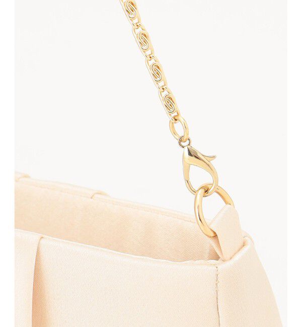 any SiS「【2WAY】ビジュー調タック パーティバッグ」|ショルダー・メッセンジャー|