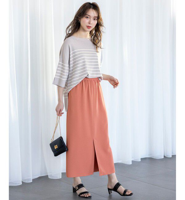 ANY SIS「【撥水・接触冷感・UVカット】コンフォートイージー スカート」|スカート|