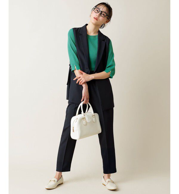 ANY SIS「【UVカット・洗える】コクーンスリーブ プルオーバー」|ニット・セーター|