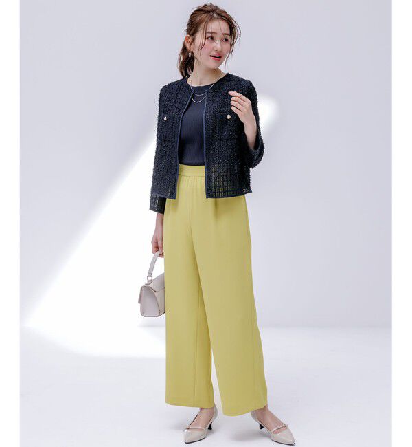 ANY SIS「【UVカット・洗える】コクーンスリーブ プルオーバー」|ニット・セーター|