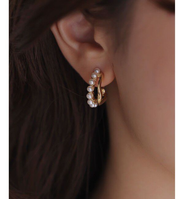 ANY SIS「2連フープ イヤリング」|ピアス|キスカ