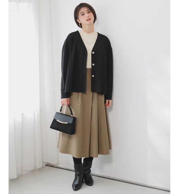 ANY SIS「カットジョーゼット カーディガン」|カーディガン|