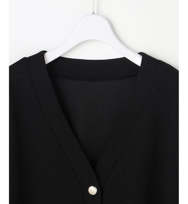 ANY SIS「カットジョーゼット カーディガン」|カーディガン|