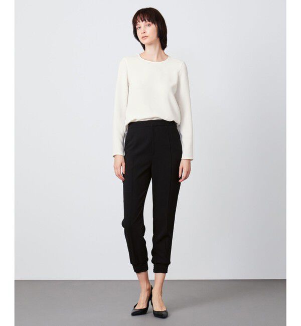 BEIGE,「【洗える・S-size】SENTIER / バックサテンジョグパンツ」|その他|