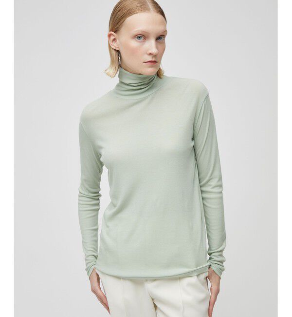 BEIGE,「SORE / ハイネックカットソー」|Tシャツ・カットソー|Sage