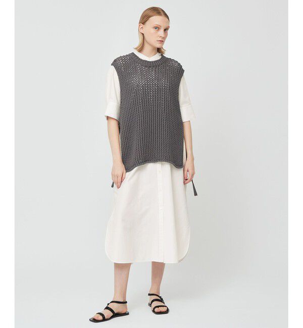 BEIGE,「PERSIMMON / シャツワンピース」|ワンピース|