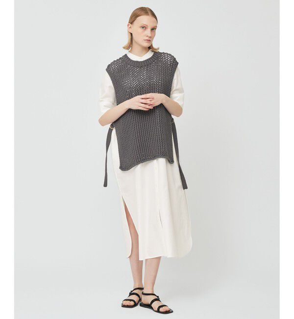 BEIGE,「PERSIMMON / シャツワンピース」|ワンピース|