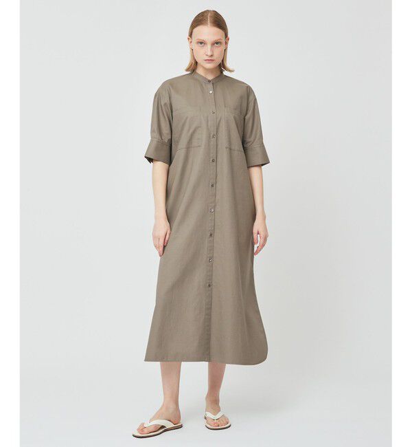 BEIGE,「PERSIMMON / シャツワンピース」|ワンピース|