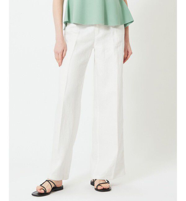 BEIGE,「BURDOCK / ワイドパンツ」|その他|White