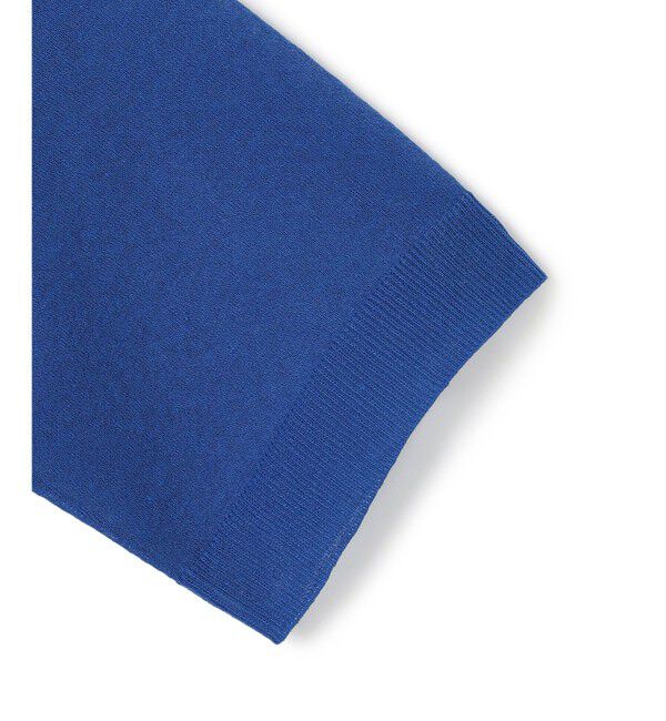 BEIGE,「【洗える・Oggi10月号掲載】MILANO / リネン混シアーポロカラーニット」|ニット・セーター|