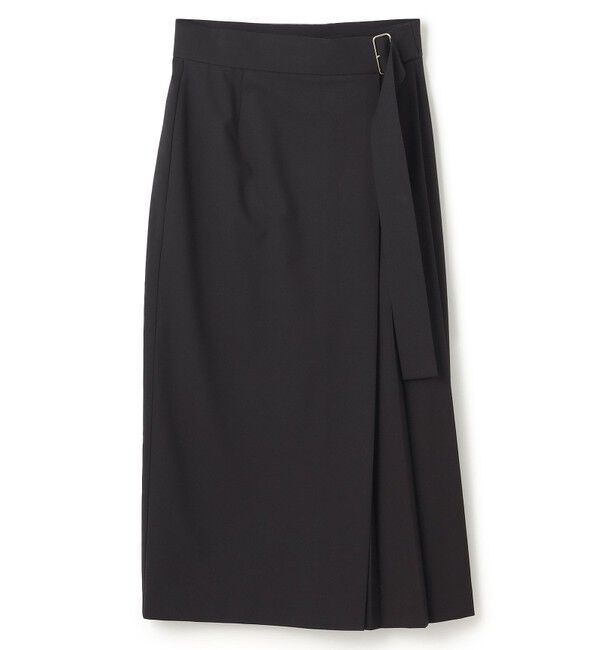 BEIGE,「【セットアップ対応・洗える・BAILA 11月号掲載】ZEPHYR / ウールライクアシンメトリープリーツスカート」|スカート|