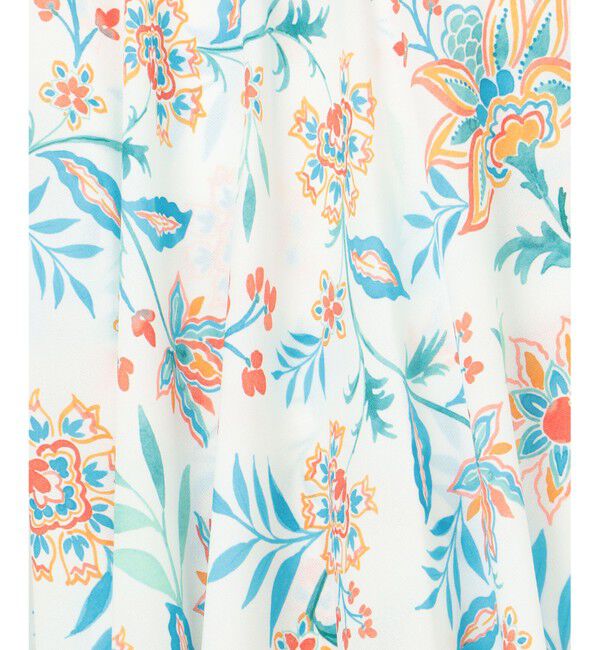 GRACE CONTINENTAL「サラサペイントイレヘムスカート」|スカート|