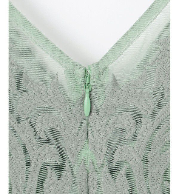  「レイヤード刺繍ロングワンピース」|ワンピース|