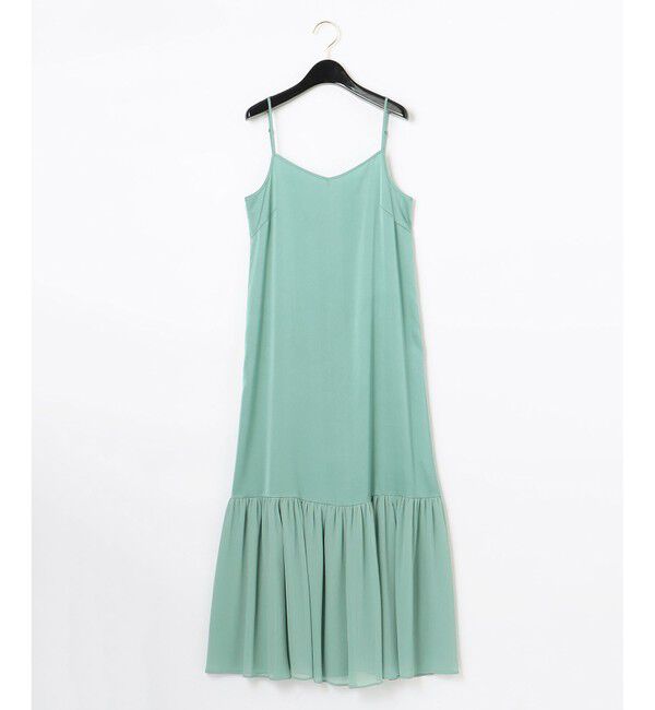  「レイヤード刺繍ロングワンピース」|ワンピース|