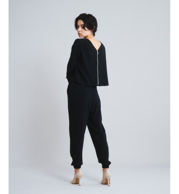  「スリット2WAYトップ」|Tシャツ・カットソー|ブラック