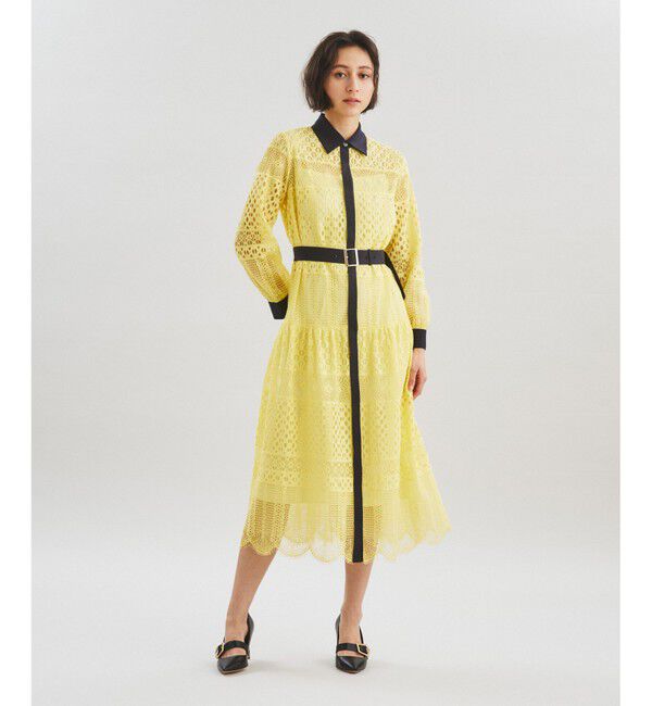  「クロシェレースワンピース」|ドレス|