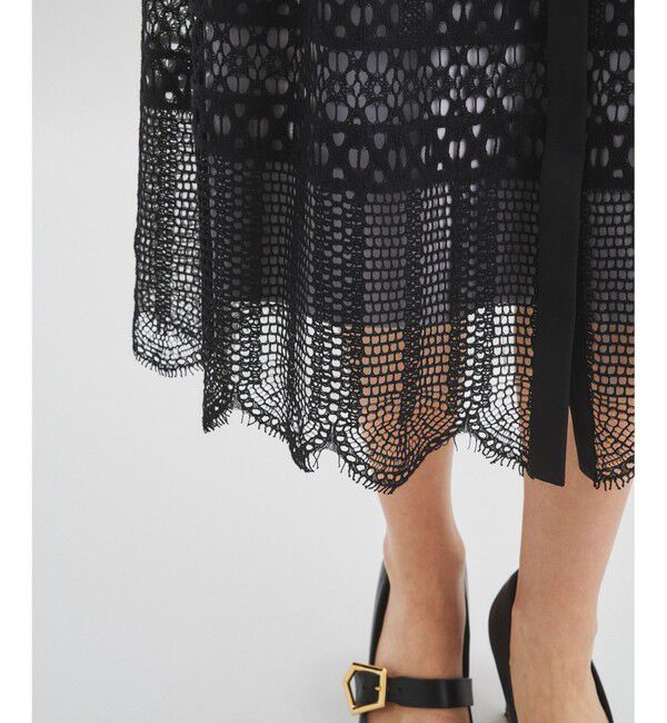  「クロシェレースワンピース」|ドレス|