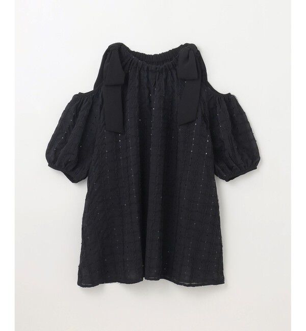 GRACE CONTINENTAL「チュールフリルフレアトップ」|その他|