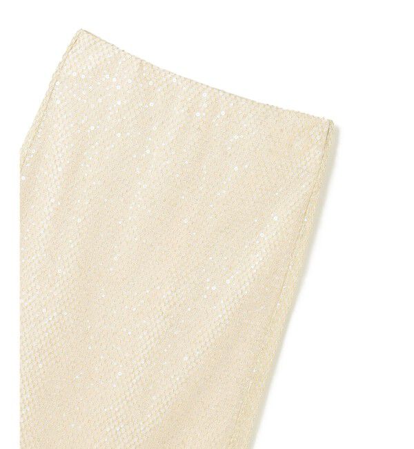 GRACE CONTINENTAL「メッシュスパンコールタイトスカート」|スカート|