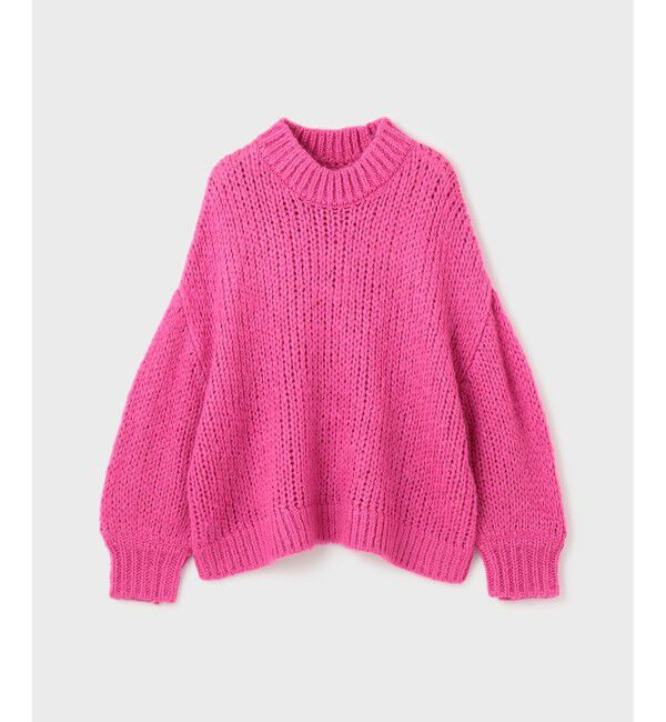 GRACE CONTINENTAL「オーバールーズニットトップ」|ニット・セーター|