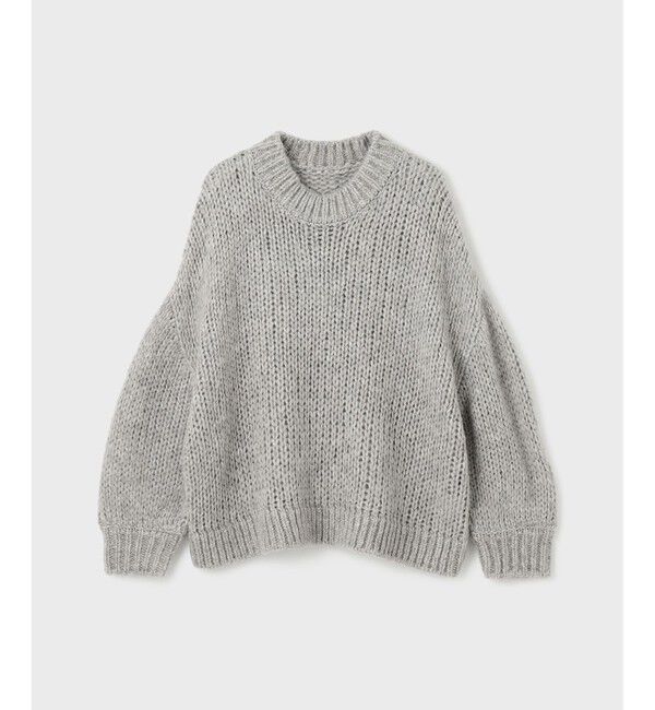 GRACE CONTINENTAL「オーバールーズニットトップ」|ニット・セーター|