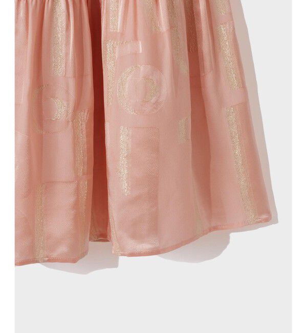 Grace Class「ラメジャガードサテンスカート」|スカート|