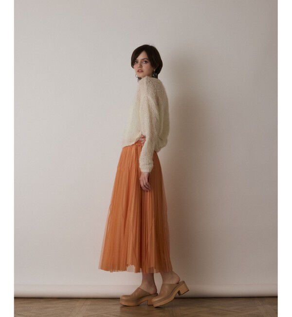  「フィルムヤーンニットトップ」|ニット・セーター|