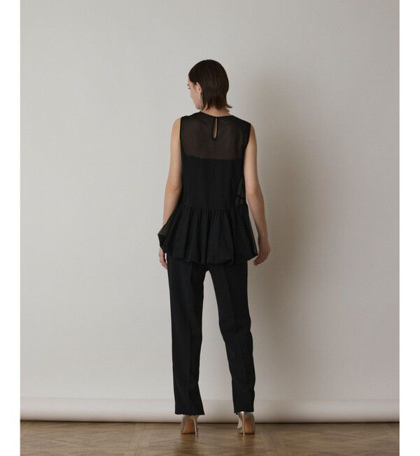 GRACE CONTINENTAL「バルーンチュールトップ」|シャツ・ブラウス|