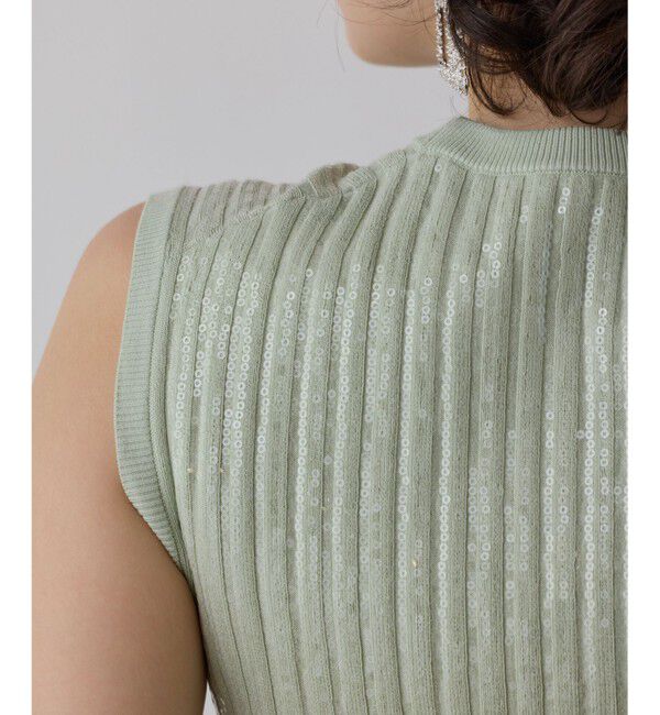 Diagram「スパンコールニットノースリーブ」|その他|