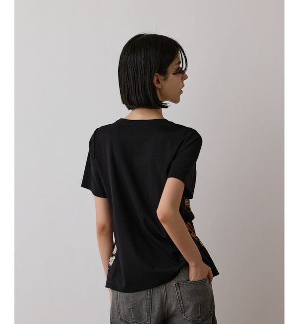 Diagram「スカーフプリントコンビトップ」|Tシャツ・カットソー|