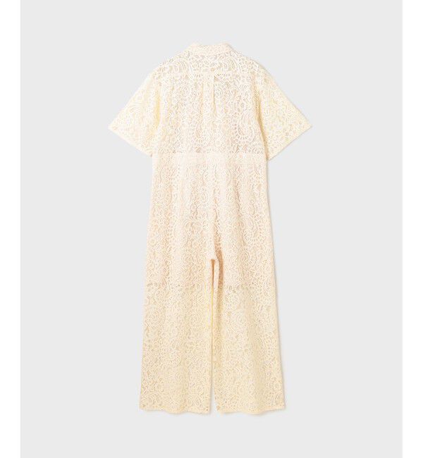 GRACE CONTINENTAL「コードレースジャンプスーツ」|オールインワン|