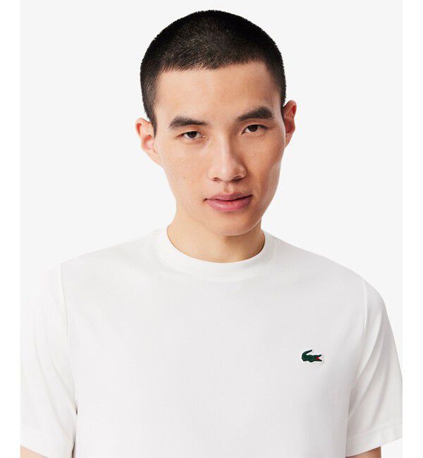 LACOSTE「ウルトラドライワンポイントTシャツ」|Tシャツ・カットソー|