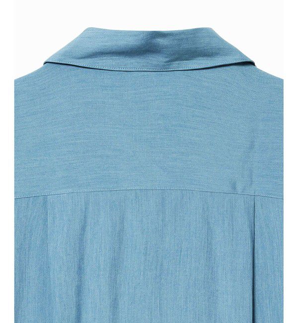 LACOSTE「リネン&times;レーヨンオープンカラーシャツ」|シャツ・ブラウス|