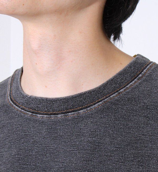 GLOSTER「【GLOSTER/グロスター】カットデニムポケT デニムTシャツ ポケットTシャツ」|Tシャツ・カットソー|