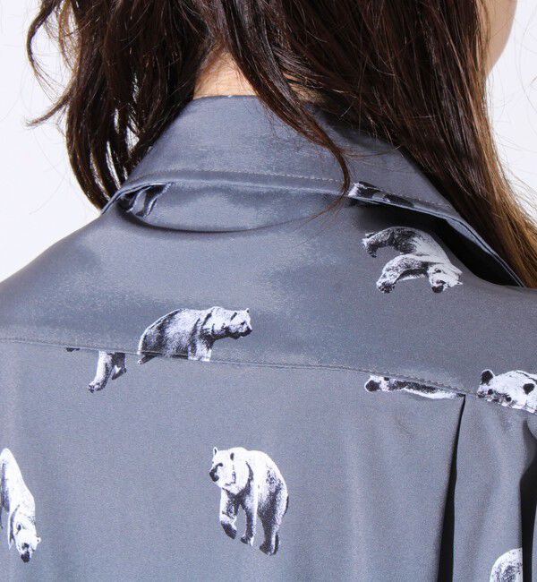 FREDY MAC「【FREDYMAC/フレディマック】動物モチーフ 総柄 半袖オープンカラーシャツ アロハシャツ」|シャツ・ブラウス|