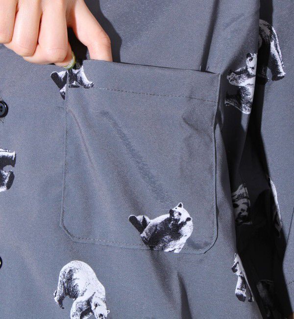 FREDY MAC「【FREDYMAC/フレディマック】動物モチーフ 総柄 半袖オープンカラーシャツ アロハシャツ」|シャツ・ブラウス|