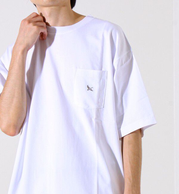 GLOSTER「【EDDIE BAUER】ワンポイントポケットTシャツ」|Tシャツ・カットソー|