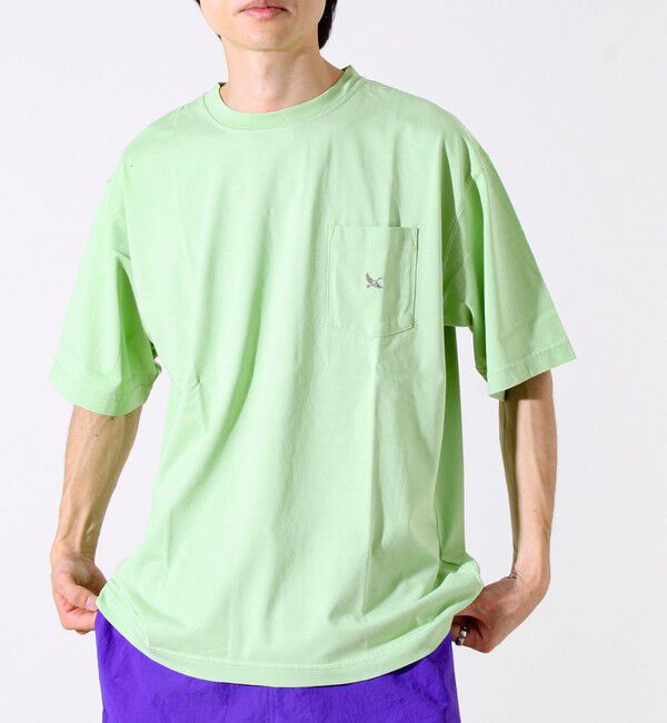 GLOSTER「【EDDIE BAUER】ワンポイントポケットTシャツ」|Tシャツ・カットソー|イエローグリーン