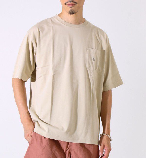 GLOSTER「【EDDIE BAUER】ワンポイントポケットTシャツ」|Tシャツ・カットソー|