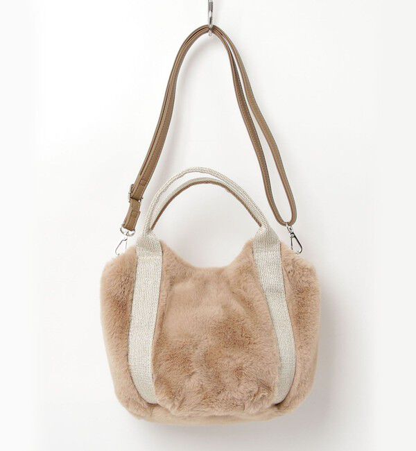 fredy emue「ラメテープ2WAYエコファートートバッグ」|ショルダー・メッセンジャー|