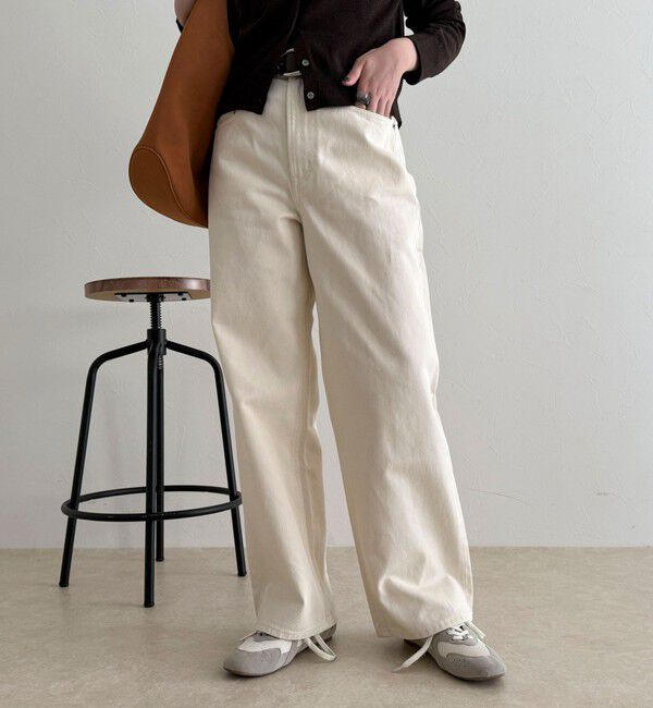 fredy emue「【待望の新色＆サイズ展開追加／@sora_522m企画】BASIC STRAIGHT DENIM」|デニム|