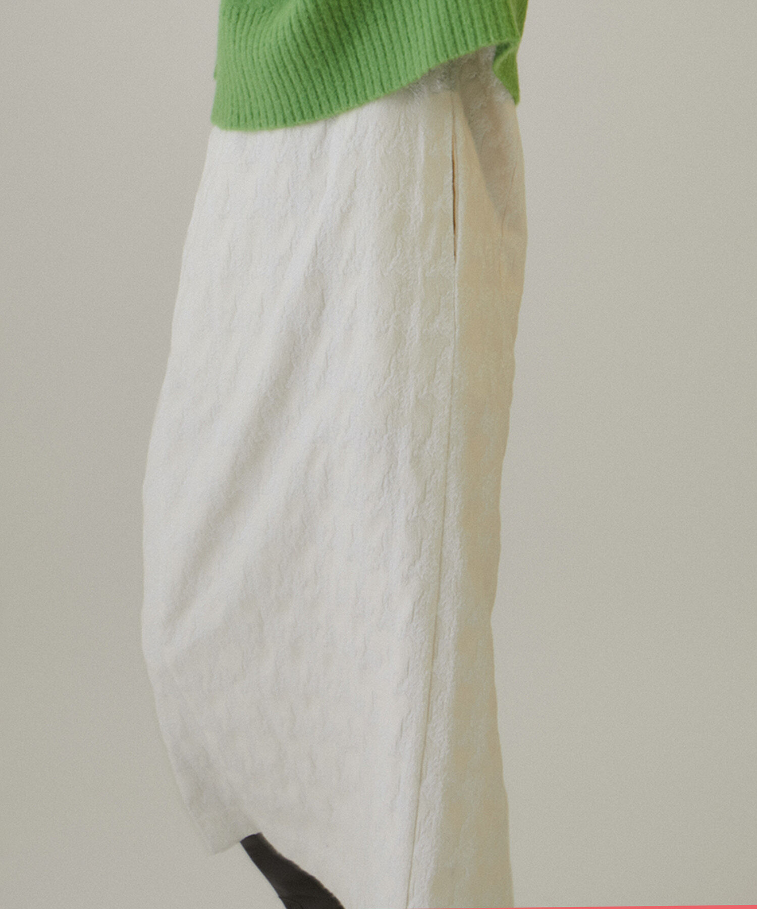 SALON adam et rope'「【NIPPON CULTURE】ジャガードキャミワンピース」|ワンピース|