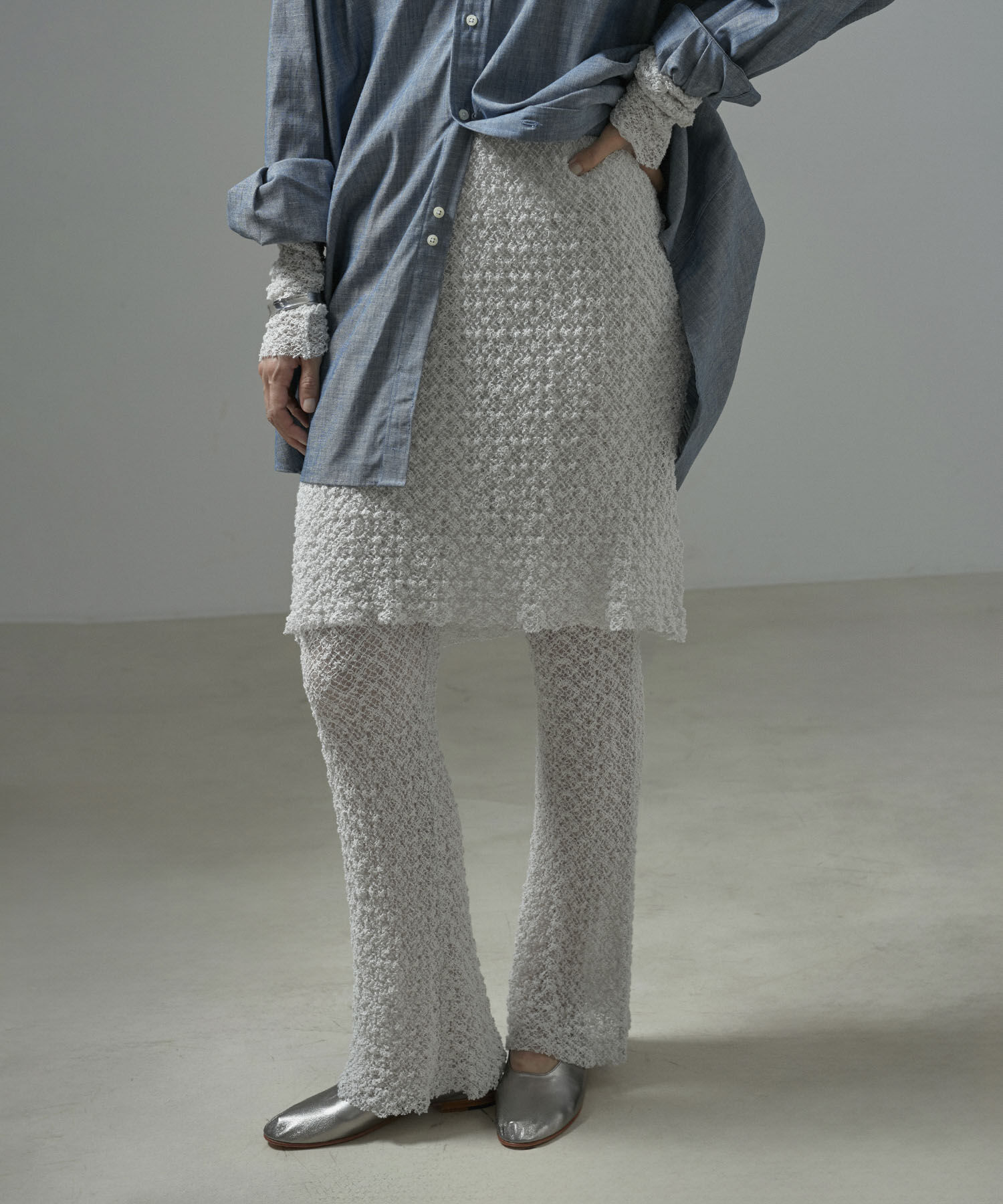 SALON adam et rope'「【NIPPON CULTURE】クラウドレースパンツ」|その他|