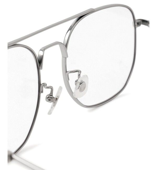 SALON adam et rope'「【heyep（ヘイップ）】Aviator Glasses with Rhinestones＆Logo」|サングラス|