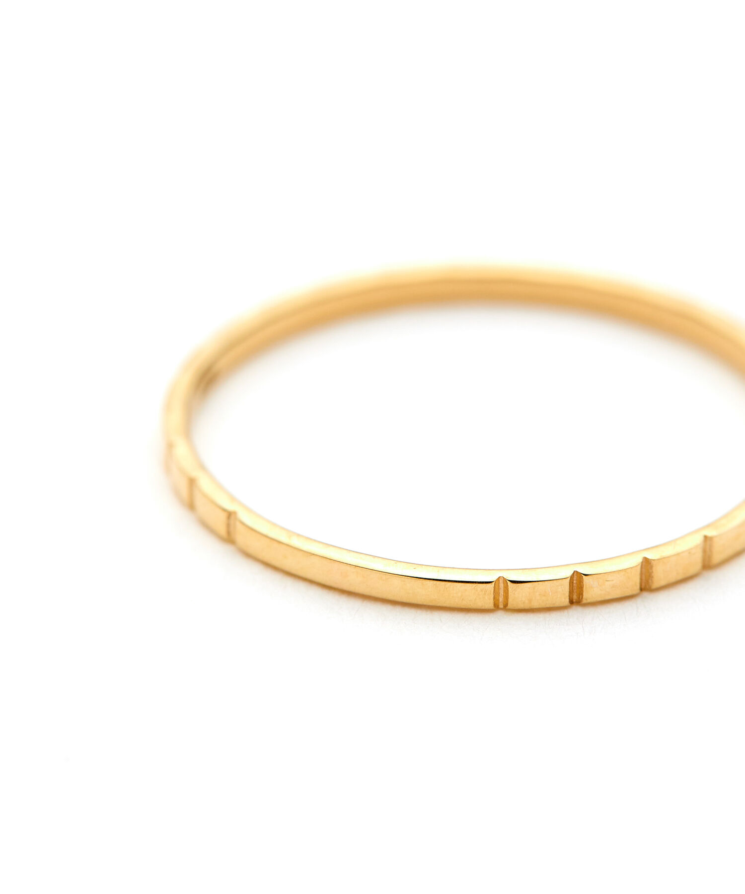 ROPE「【R（ロペ アール）】 K10 カットデザインリング」|リング|