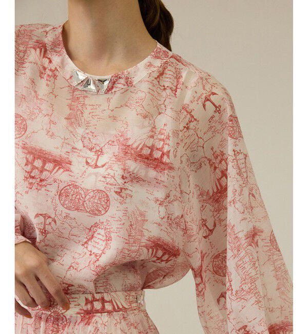 ROPE「トワルドジュイキャミソールセットブラウス」|シャツ・ブラウス|