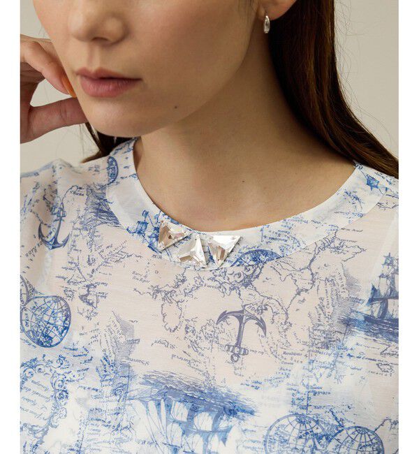 ROPE「トワルドジュイキャミソールセットブラウス」|シャツ・ブラウス|