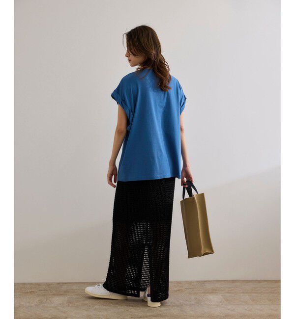 ROPE「ツイストフレンチスリーブTシャツ」|Tシャツ・カットソー|