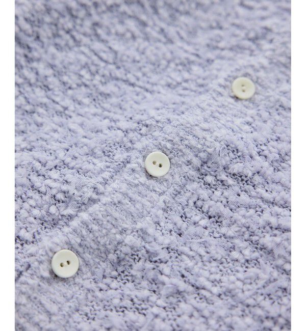 ROPE「【COOHEM(コーヘン)】 COTTON FANCY YARN KNIT CARDIGAN」|カーディガン|
